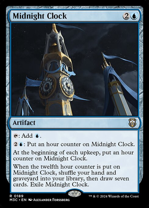 Midnight Clock - Modern Horizons 3 Commander