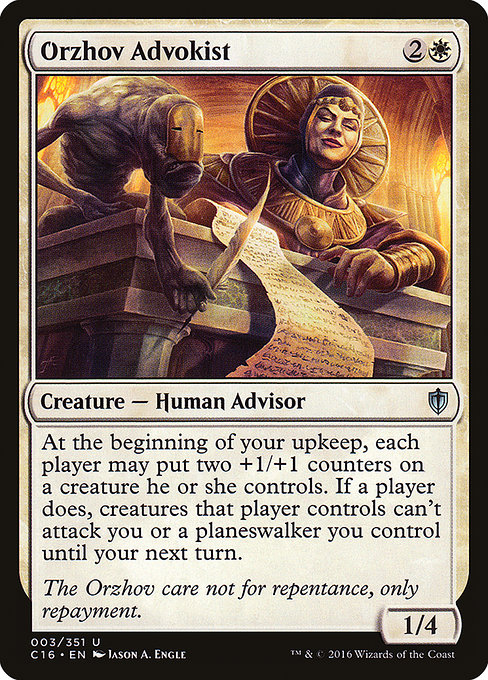 Orzhov Advokist - Commander 2016