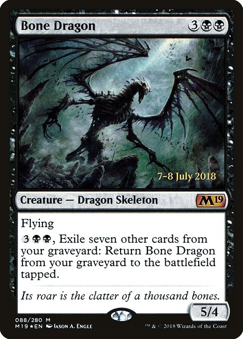 Bone Dragon - Core Set 2019 Promos