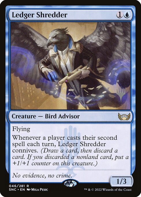 Ledger Shredder - Streets of New Capenna Promos