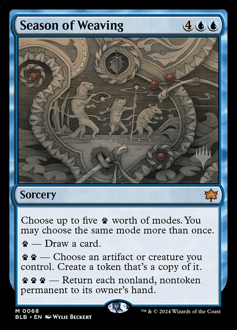 Season of Weaving - Bloomburrow Promos