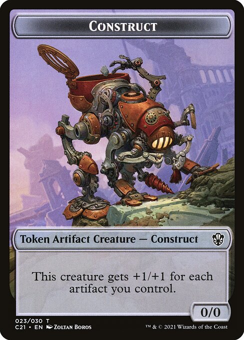 Construct - Commander 2021 Tokens