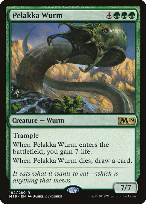 Pelakka Wurm - Core Set 2019