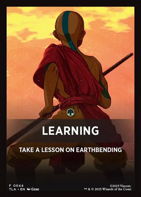 Learning - Avatar: The Last Airbender Jumpstart Front Cards