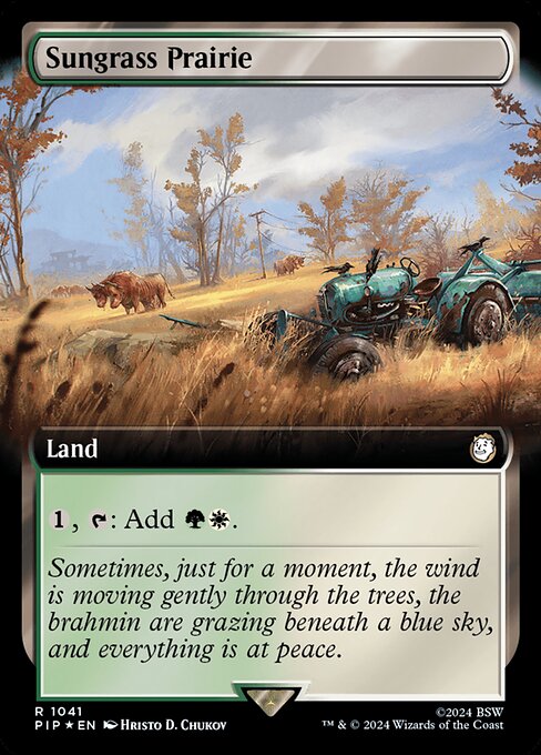 Sungrass Prairie - Fallout - Surge Foil