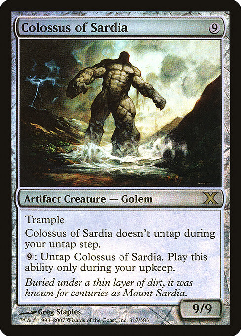 Colossus of Sardia - Tenth Edition