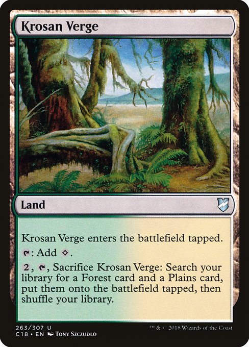 Krosan Verge - Commander 2018