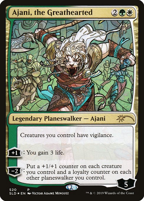 Ajani, the Greathearted - Secret Lair Drop