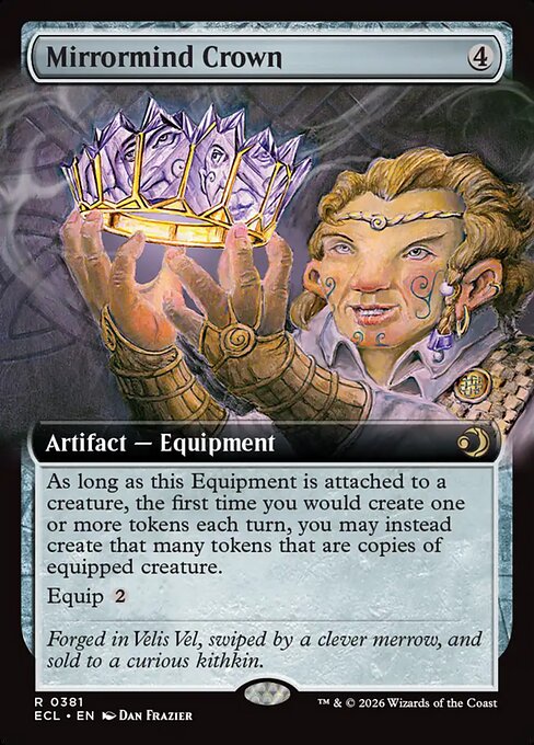 Mirrormind Crown - Lorwyn Eclipsed - Extended Art