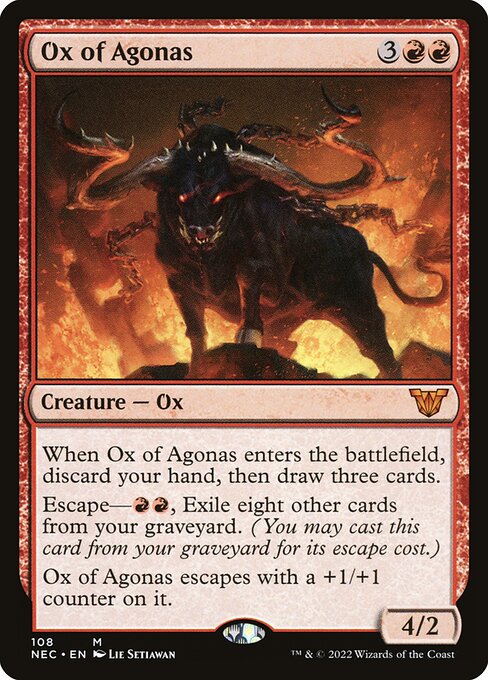 Ox of Agonas - Neon Dynasty Commander