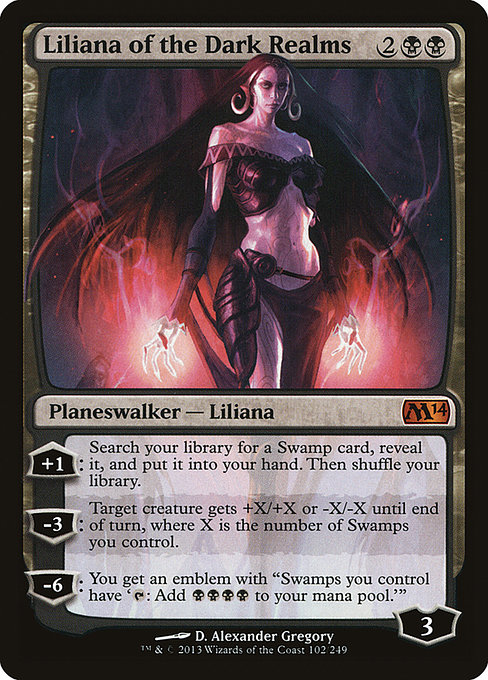 Liliana of the Dark Realms - Magic 2014