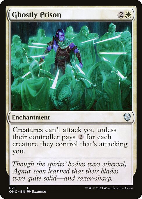 Ghostly Prison - Phyrexia: All Will Be One Commander