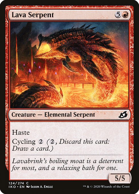 Lava Serpent - Ikoria: Lair of Behemoths