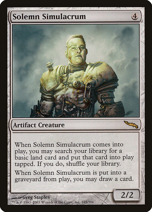 Solemn Simulacrum - Mirrodin