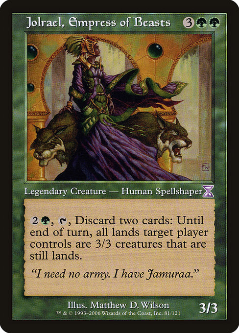 Jolrael, Empress of Beasts - Time Spiral Timeshifted