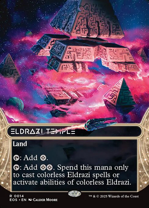Eldrazi Temple - Edge of Eternities: Stellar Sights - Borderless