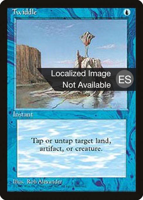 Girar (Twiddle) - Fourth Edition Foreign Black Border