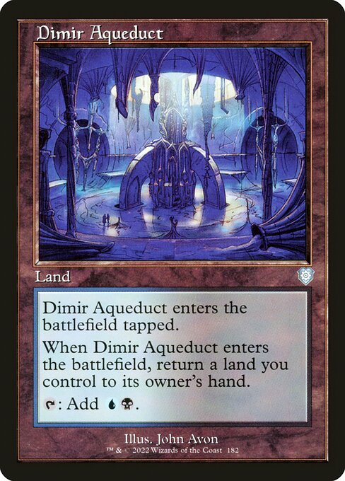 Dimir Aqueduct - The Brothers' War Commander