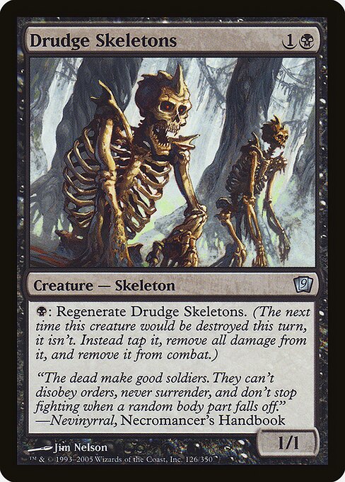 Drudge Skeletons - Ninth Edition - Promo Foil