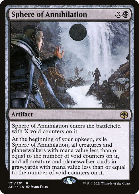 Sphere of Annihilation - Adventures in the Forgotten Realms Promos