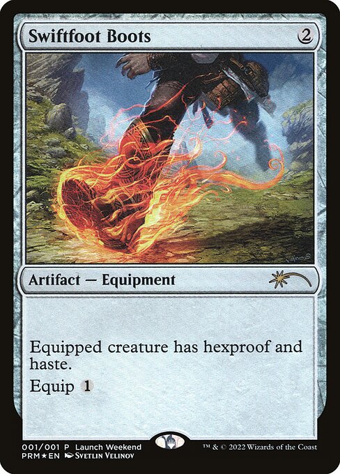 Swiftfoot Boots - Wizards Play Network 2022 - Promo Foil