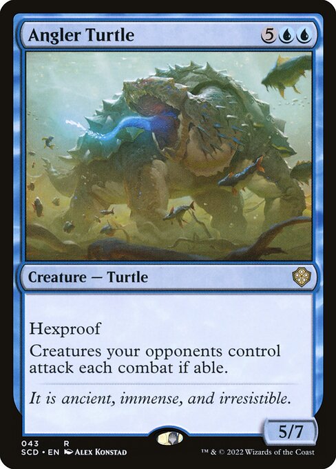 Angler Turtle - Starter Commander Decks