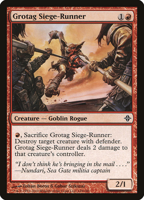 Grotag Siege-Runner - Rise of the Eldrazi