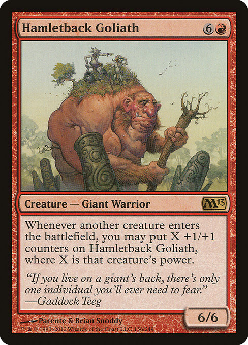 Hamletback Goliath - Magic 2013