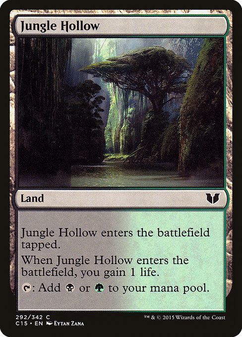 Jungle Hollow - Commander 2015