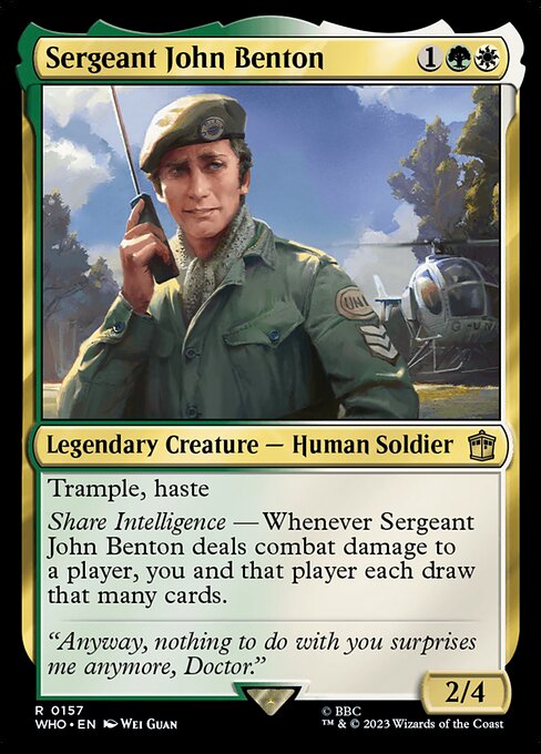 Sergeant John Benton - Doctor Who