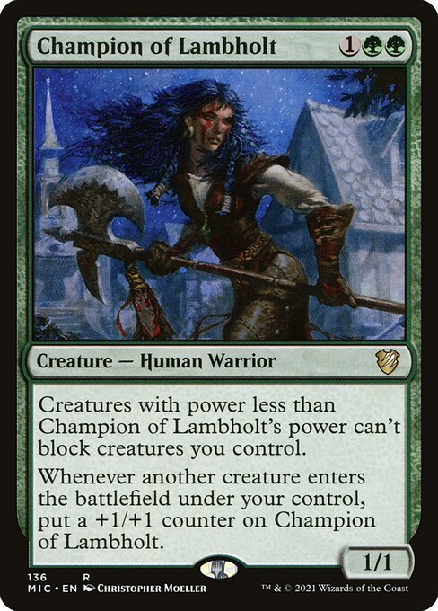 Champion of Lambholt - Midnight Hunt Commander