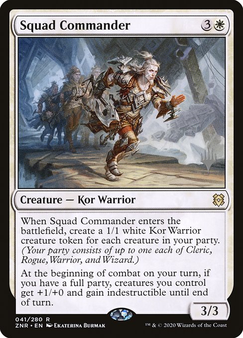 Squad Commander - Zendikar Rising Promos