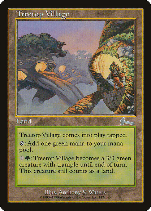 Treetop Village - Urza's Legacy