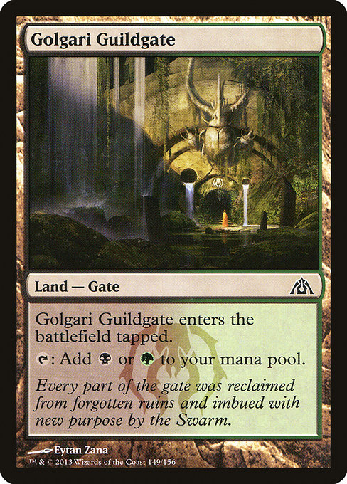 Golgari Guildgate - Dragon's Maze