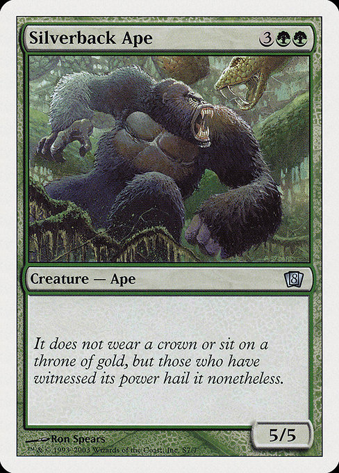 Silverback Ape - Eighth Edition