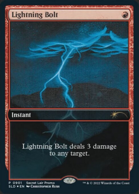 Lightning Bolt - Secret Lair Drop