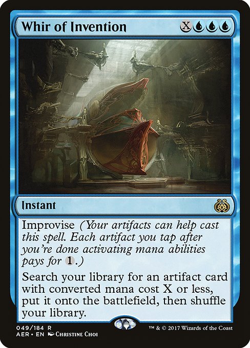 Whir of Invention - Aether Revolt