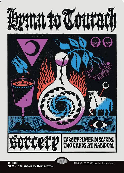 Hymn to Tourach - Secret Lair Countdown - Borderless