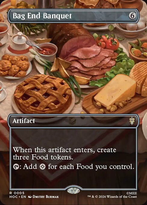 Bag End Banquet - The Hobbit Eternal - Borderless