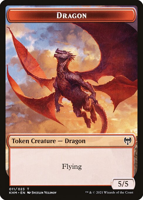 Dragon - Kaldheim Tokens