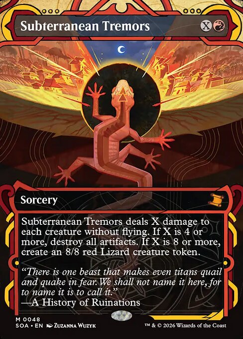 Subterranean Tremors - Secrets of Strixhaven Mystical Archive - Showcase