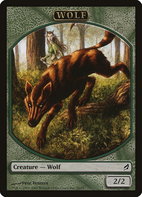 Wolf - Lorwyn Tokens