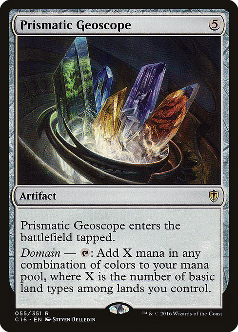 Prismatic Geoscope - Commander 2016