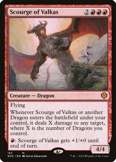 Scourge of Valkas - Starter Commander Decks