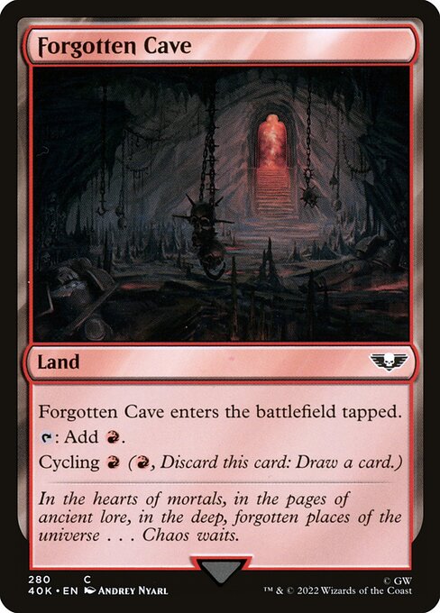 Forgotten Cave - Warhammer 40,000 Commander