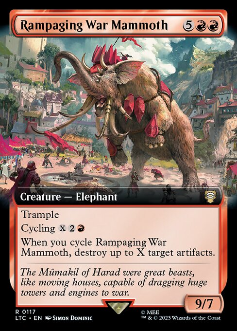 Rampaging War Mammoth - Tales of Middle-earth Commander