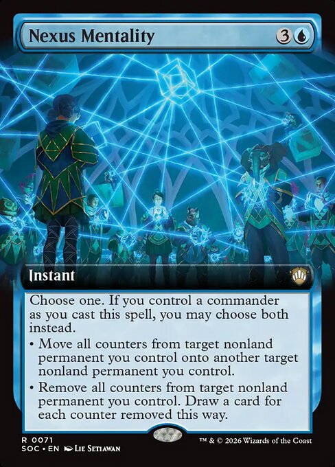 Nexus Mentality - Secrets of Strixhaven Commander - Extended Art