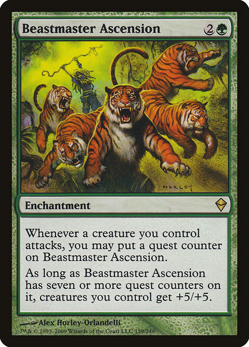 Beastmaster Ascension - Zendikar