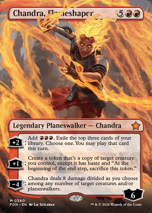 Chandra, Flameshaper - Foundations