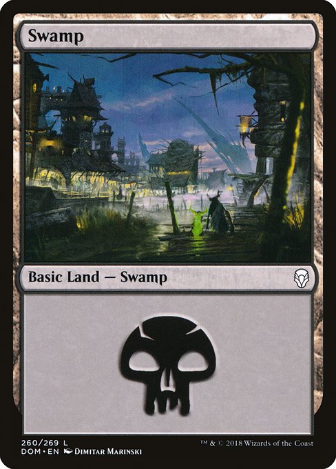 Swamp - Dominaria
